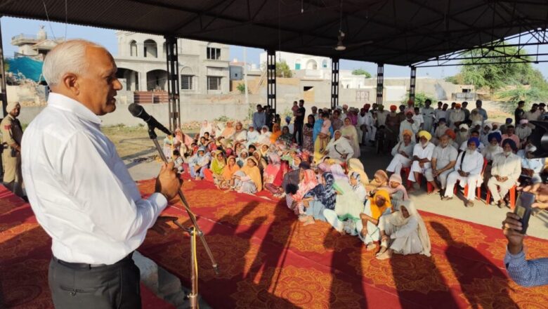 ਕੈਬਨਿਟ ਮੰਤਰੀ ਬਰਿੰਦਰ ਕੁਮਾਰ ਗੋਇਲ ਨੇ ਪਿੰਡ ਕੋਟੜਾ ਲੇਹਲ, ਆਲਮਪੁਰ ਅਤੇ ਹੋਰ ਕਈ ਥਾਵਾਂ ‘ਤੇ ਲੋਕਾਂ ਨਾਲ ਮੁਲਾਕਾਤ ਕਰਕੇ ਸੰਵਾਦ ਕੀਤਾ