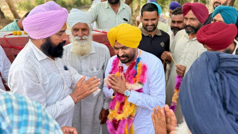 ਪਿੰਡ ਕੁੱਬੇ ਵਿੱਚ ਨਵਾਂ ਮੋਘਾ ਲੱਗਣ ਨਾਲ 250 ਏਕੜ ਜ਼ਮੀਨ ਨੂੰ ਮਿਲੇਗਾ ਨਹਿਰੀ ਪਾਣੀ: ਵਿਧਾਇਕ ਉੱਗੋਕੇ