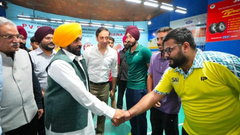 ਜਲੰਧਰ ਵਿੱਚ ਨੈਸ਼ਨਲ ਬੈਡਮਿੰਟਨ ਚੈਂਪੀਅਨਸ਼ਿਪ ਦੀਆਂ ਤਿਆਰੀਆਂ ਦਾ ਮੁੱਖ ਮੰਤਰੀ ਭਗਵੰਤ ਮਾਨ ਵੱਲੋਂ ਜਾਇਜ਼ਾ