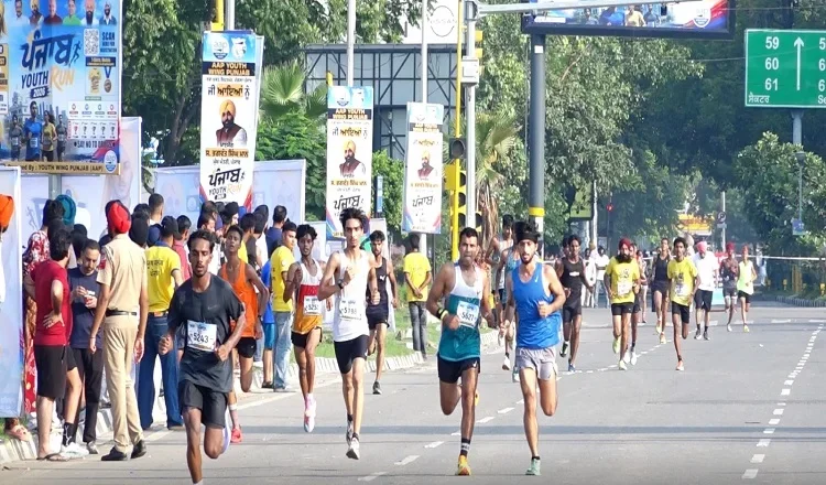 ਪੰਜਾਬ ਯੂਥ ਰਨ-2026 ਦਾ ਆਯੋਜਨ; 5.5 ਕਿਲੋਮੀਟਰ ਦੌੜ ਵਿੱਚ ਹਰ ਉਮਰ ਵਰਗ ਨੇ ਲਿਆ ਹਿੱਸਾ