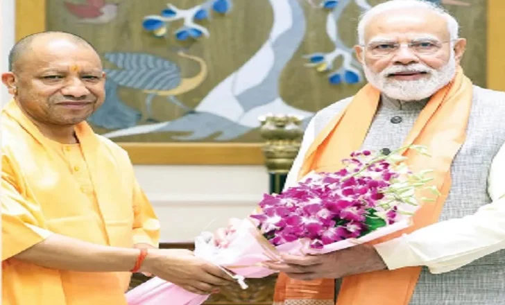 UP ਚੋਣਾਂ ਤੋਂ ਪਹਿਲਾਂ ਦਿੱਲੀ ’ਚ PM ਮੋਦੀ ਨੂੰ ਮਿਲੇ CM ਯੋਗੀ ਆਦਿੱਤਿਆਨਾਥ, ਨਿਤਿਨ ਨਵੀਨ ਨਾਲ ਵੀ ਕਰਨਗੇ ਮੁਲਾਕਾਤ