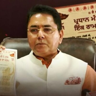 ਪੰਜਾਬ ਦੇ ਰਾਮ ਭਗਤਾਂ ਦੀਆਂ ਇੱਕ ਲੱਖ ਚਿੱਠੀਆਂ PM ਮੋਦੀ ਨੂੰ ਸੌਂਪੇਗੀ ‘ਆਪ’, ਅਮਨ ਅਰੋੜਾ ਨੇ ਕੇਂਦਰ ’ਤੇ ਚੁੱਕੇ ਸਵਾਲ