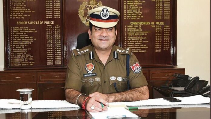 Police Commissioner Swapan Sharma