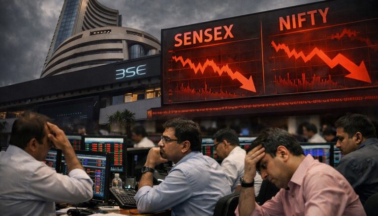 ਸ਼ੇਅਰ ਬਾਜ਼ਾਰ ’ਚ ਵੱਡੀ ਗਿਰਾਵਟ, Sensex 900 ਤੋਂ ਵੱਧ ਅੰਕ ਡਿੱਗਿਆ; Nifty ਵੀ 1.4% ਹੇਠਾਂ